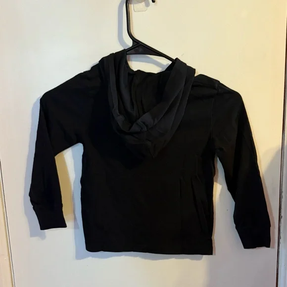 Adidas Kids Black Long Sleeve with Multicolor Logo - Picture 2 of 3